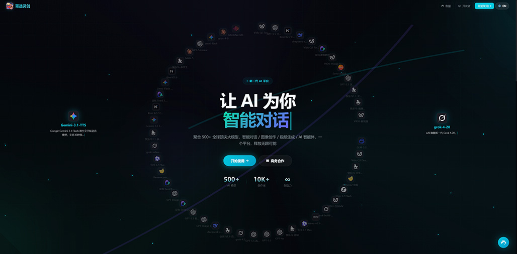菁选灵创全流程商业应用展示